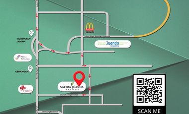 Dijual Rumah ready Unit di Juanda