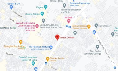 Studio Unit for Rent in Vertex Central Cebu City | Near Ayala | City, Mountain & Distant Seaview
