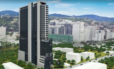 Studio Unit for Rent in Vertex Central Cebu City | Near Ayala | City, Mountain & Distant Seaview