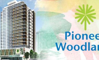 For Sale 1 Bedroom Rent to own Condo in Ortigas Mandaluyong MRT3 Boni Pioneer Woodlands near BGC AIRPORT Flexible Payment Term